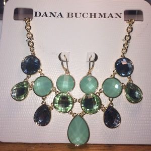Dana Buchman Statement Necklace& Earrings