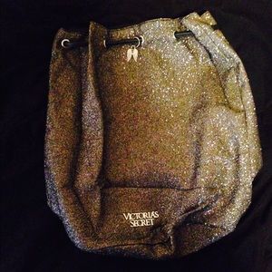 Victoria's Secret glitter tote