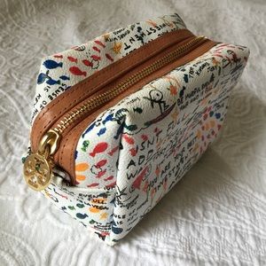 Tory Burch Small cosmetic travel bag