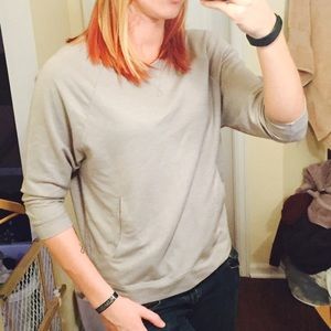 Loose 3/4 sleeve top