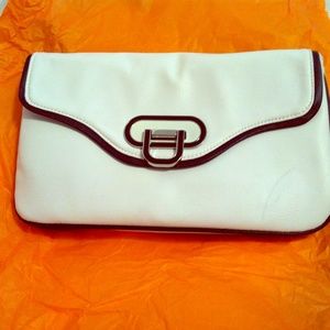 Beautiful white clutch***SOLD***