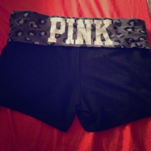 PINK Victoria Secret Yoga Shorts!
