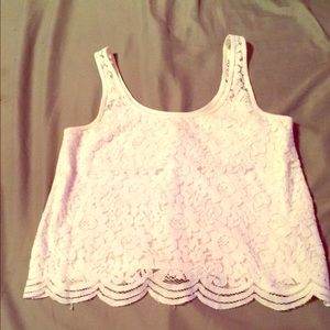 White Hollister shirt