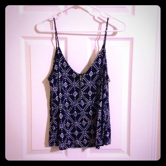 Blue cotton top SOLD