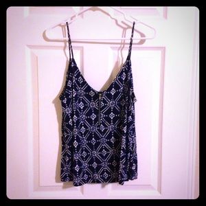 Blue cotton top SOLD