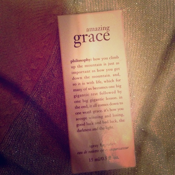 Amazing grace perfume !