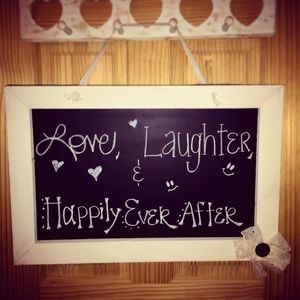 Handmade Upcycled Shabby Chic Chalkboard