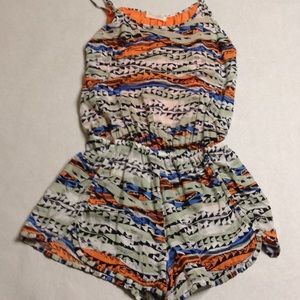 Zara Sheer Back Romper