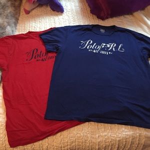 Bundle! Two Polo Tees