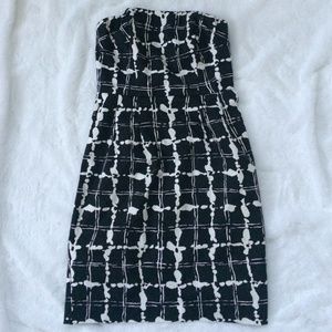 Express strapless dress