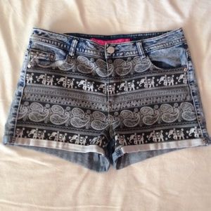 high waisted shorts