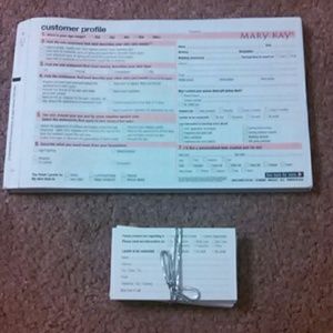 Mary Kay Customer Profiles & Customer Contact Card