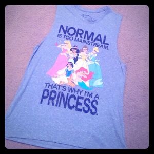 Too mainstream princess shirt