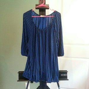 Blue and Black Michael Kors Dress