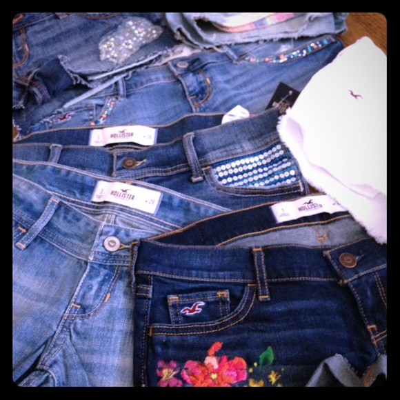 Hollister shorts. Sizes 1-3. Brand new with tags.