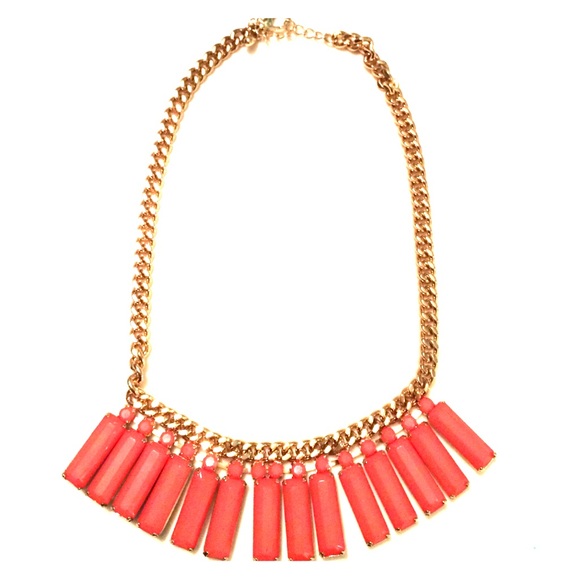 Coral/pink necklace