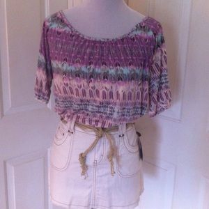 Super soft pastel blouse