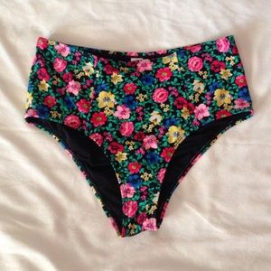 high waisted swim bottoms
