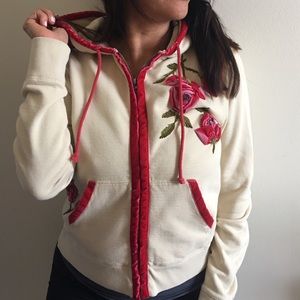 Zip Up hoodie by Lucky Brand