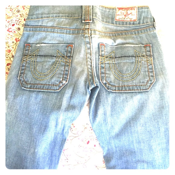True Religion light blue jeans 💙😊