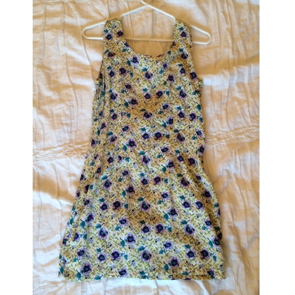 Vintage floral dress