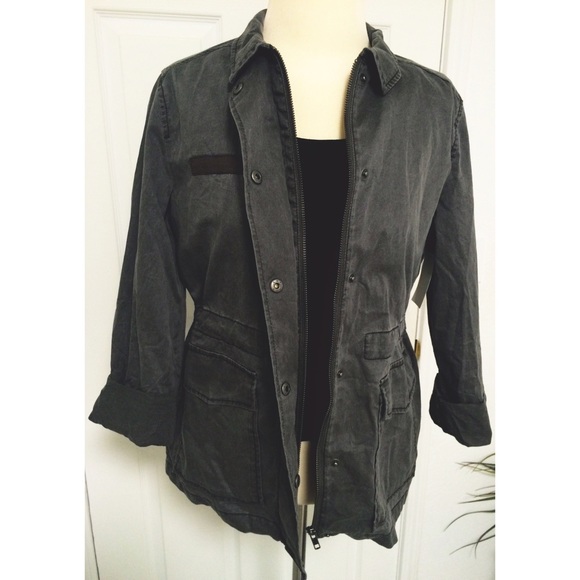 Faded Black Jacket