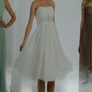 Teal bridesmaids dress