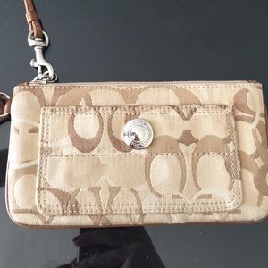Coach wrist wallet