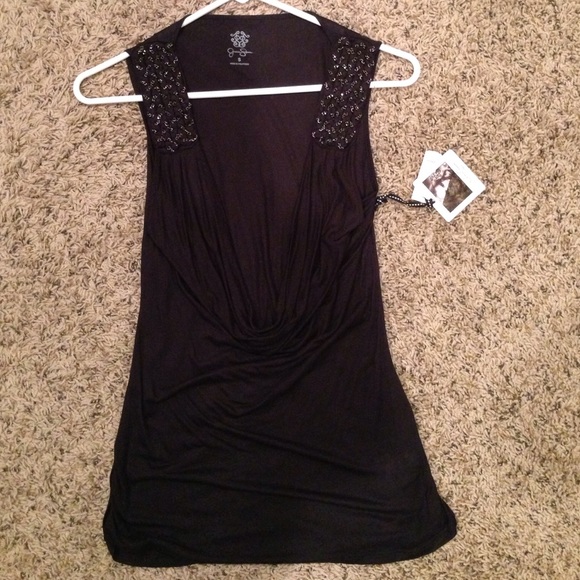 Jessica Simpson Tops - Jessica Simpson NWT blk top