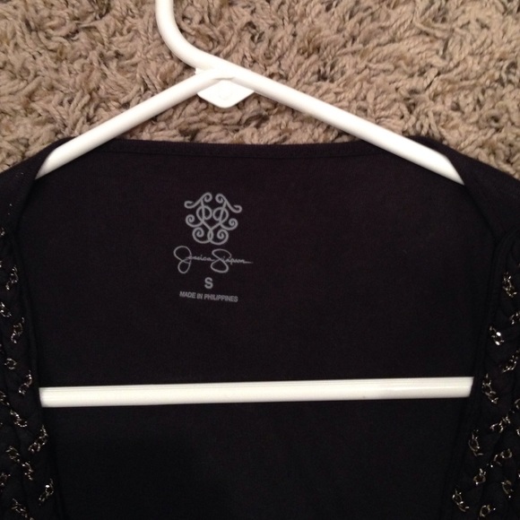 Jessica Simpson NWT blk top - Picture 2 of 4
