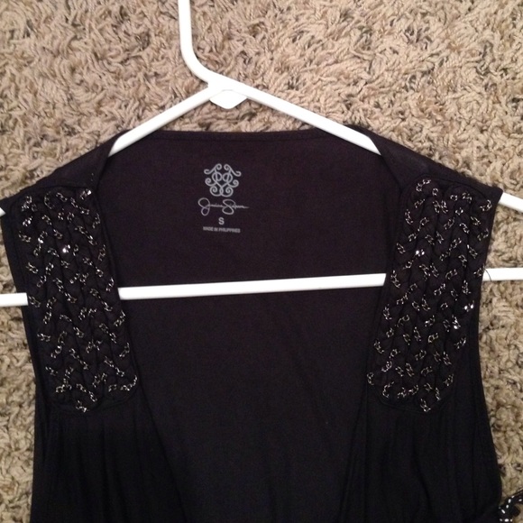 Jessica Simpson NWT blk top - Picture 4 of 4