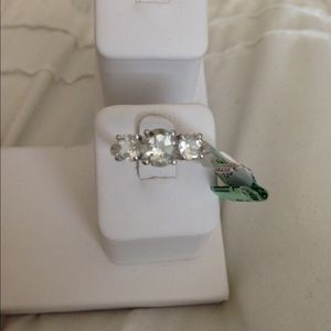 Mint topaz ring