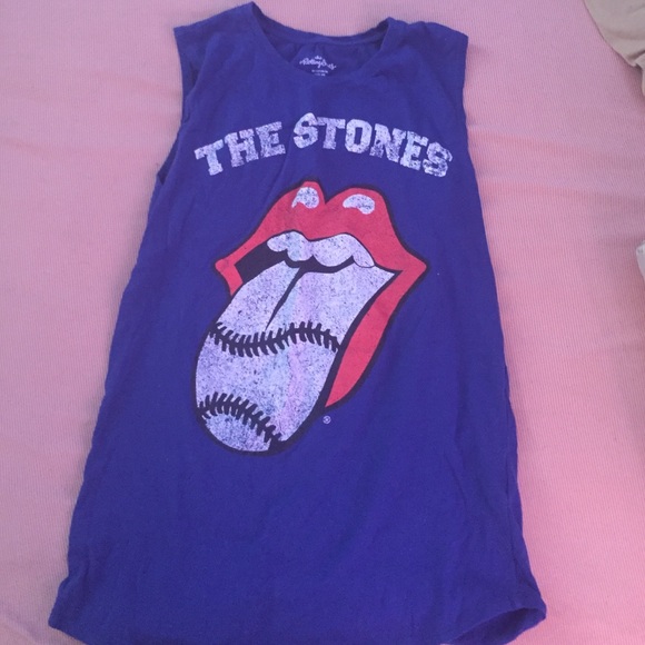 📍SOLD📍 Rolling Stones muscle tank top