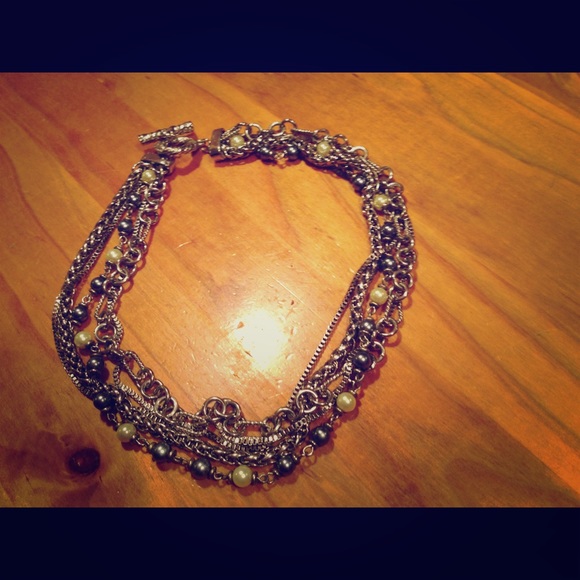 Lia Sophia rope necklace