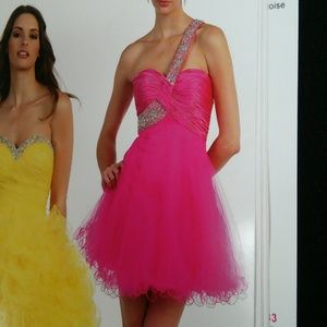 White pageant prom sweet 16 dress