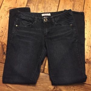 Candie's dark skinny jeans