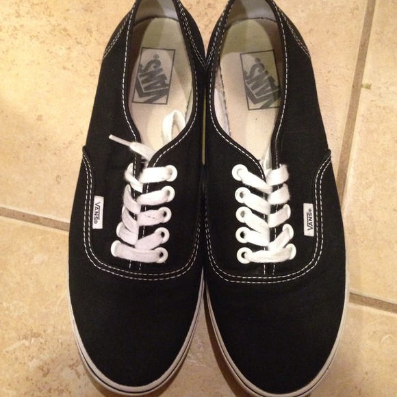 Vans black size 9
