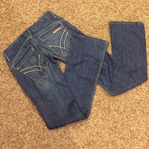 LIKE NEW-William Rast Ultra low rise trousers