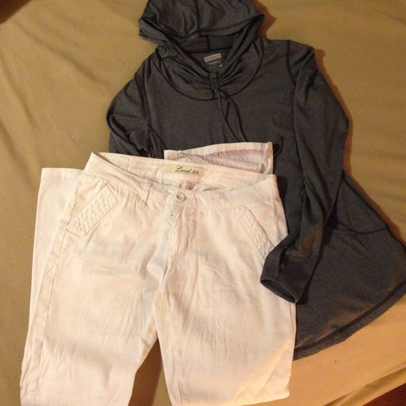 Bundle-new balance top and white level 99 pants