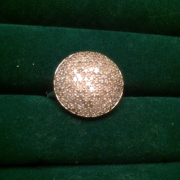 Diamond crusted ring