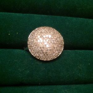 Diamond crusted ring