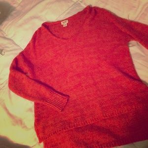 Mossimo orange sweater