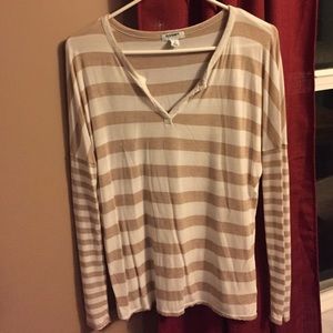 Old navy striped long sleeve t shirt