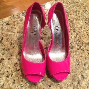 reduced ❤️shoes pink ((( TRADE)))))