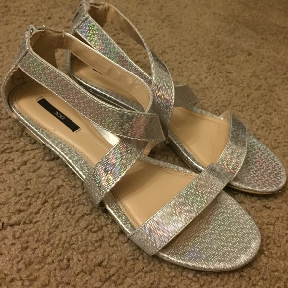 Holographic Gladiator sandals👾