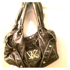 💕HP💕🔫Gunmetal Kathy Bag