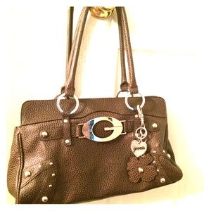 Authentic GUESS Brown Handbag