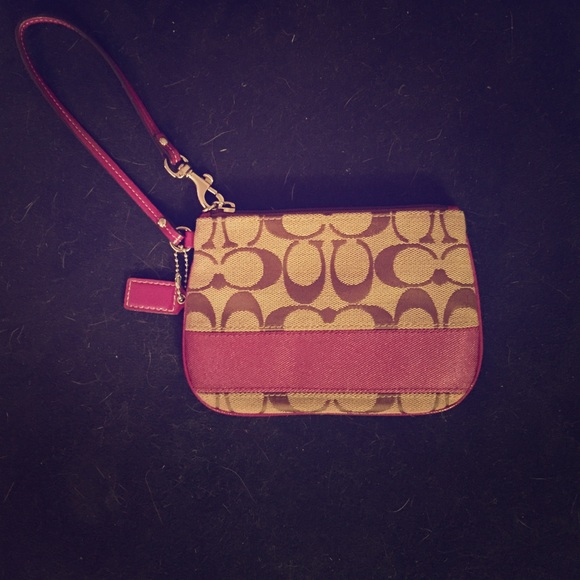 Coach Clutches & Wallets - Coach Signature Wristlet