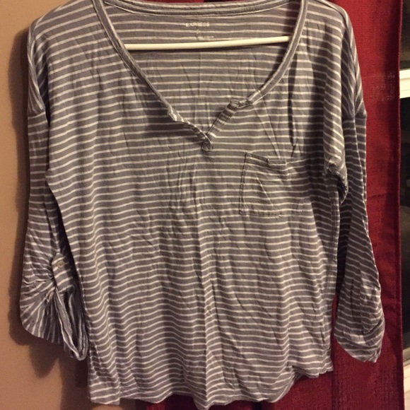 Express striped t shirt