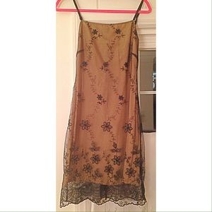 Beaded little black number